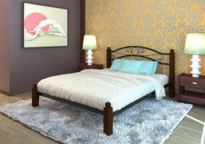 Кровать Надежда Lux 1200*1900 (МилСон) в Александровском - alexsandrovskoe.mebel24.online | фото