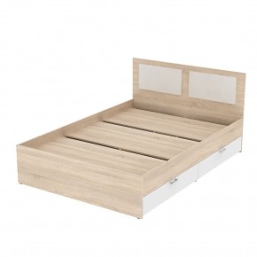 Кровать Ольга L35 (1400) 4 ящика (ДСС-Белый) в Александровском - alexsandrovskoe.mebel24.online | фото