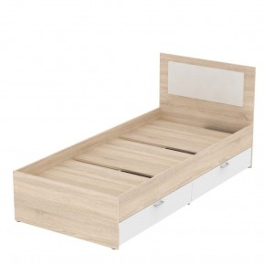 Кровать Ольга L47 (900) 2 ящика (ДСС-Белый) в Александровском - alexsandrovskoe.mebel24.online | фото
