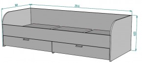 Кровать Ольга L54 (800*2000) в Александровском - alexsandrovskoe.mebel24.online | фото 2