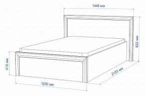 Кровать полутораспальная Нобиле Кр-120 в Александровском - alexsandrovskoe.mebel24.online | фото 3