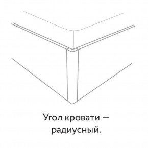 Кровать "Сандра" БЕЗ основания 1400х2000 в Александровском - alexsandrovskoe.mebel24.online | фото 3