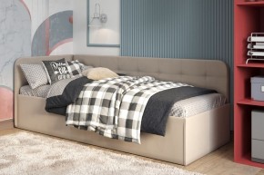 Кровать Зарина угловая Newtone light beige угол правый в Александровском - alexsandrovskoe.mebel24.online | фото 1