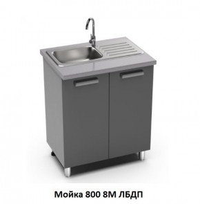 Кухня модульная Луксор бирюза-кремовый в Александровском - alexsandrovskoe.mebel24.online | фото 12