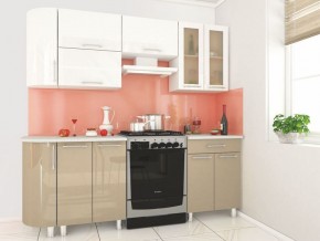 Кухня Танго модульная мокко-белый в Александровском - alexsandrovskoe.mebel24.online | фото 1