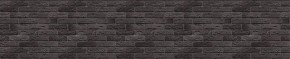 Кухонный фартук 610х3000х1,5 (композит) КМ Кирпич графит в Александровском - alexsandrovskoe.mebel24.online | фото