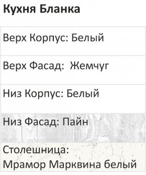 Кухонный гарнитур Бланка 3000 (Стол. 26мм) в Александровском - alexsandrovskoe.mebel24.online | фото 3