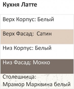 Кухонный гарнитур Латте 3000 (Стол. 26мм) в Александровском - alexsandrovskoe.mebel24.online | фото 3