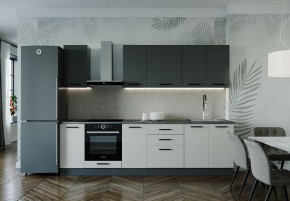 Кухонный гарнитур Лофт 2800 (Стол. 38мм) в Александровском - alexsandrovskoe.mebel24.online | фото
