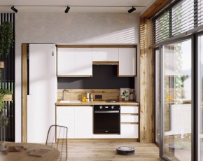 Кухонный гарнитур Ольвия-6 (1.8м) в Александровском - alexsandrovskoe.mebel24.online | фото