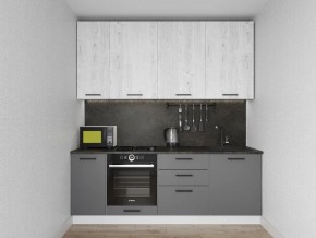 Кухонный гарнитур Санторини 2200 h 950 (Стол. 38мм) в Александровском - alexsandrovskoe.mebel24.online | фото