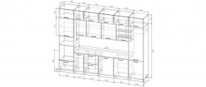 Кухонный гарнитур Трансильвания 3400 (Стол. 38мм) в Александровском - alexsandrovskoe.mebel24.online | фото 2