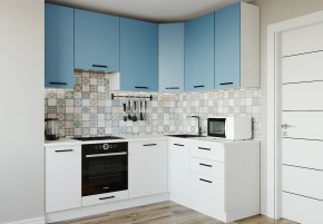 Кухонный гарнитур угловой Капри 2200х1600 h950 (Стол. 38мм) в Александровском - alexsandrovskoe.mebel24.online | фото 1