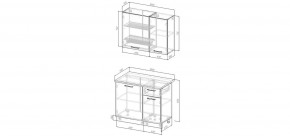 Кухонный гарнитур Умбра 1000 (Стол. 26мм) в Александровском - alexsandrovskoe.mebel24.online | фото 3