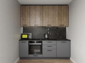 Кухонный гарнитур Умбра 2200 h950 (Стол. 38мм) в Александровском - alexsandrovskoe.mebel24.online | фото