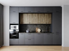 Кухонный гарнитур Умбра 3400 (Стол. 38мм) в Александровском - alexsandrovskoe.mebel24.online | фото