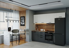 Кухонный гарнитур Вегас 2550 (Стол. 38мм) в Александровском - alexsandrovskoe.mebel24.online | фото