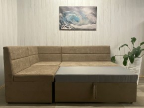Кухонный уголок Уют-ЛЮКС со спальным местом (ППУ) велюр Comfort 03 в Александровском - alexsandrovskoe.mebel24.online | фото 2