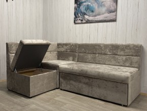 Кухонный уголок Уют-ЛЮКС со спальным местом (ППУ) велюр Comfort 03 в Александровском - alexsandrovskoe.mebel24.online | фото 5