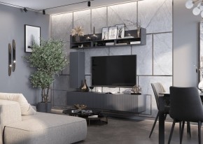 КВИНТА Гостиная 2000 (темно серый) в Александровском - alexsandrovskoe.mebel24.online | фото 1