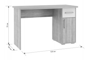 ЛАЙТ К2 Компьютерный стол в Александровском - alexsandrovskoe.mebel24.online | фото 4