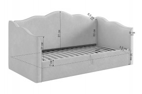 ЛЕЯ Кровать с ПМ 900 (софа) в Александровском - alexsandrovskoe.mebel24.online | фото 3