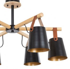 Люстра на штанге Arte Lamp Thomas A7032PL-6BK в Александровском - alexsandrovskoe.mebel24.online | фото 4