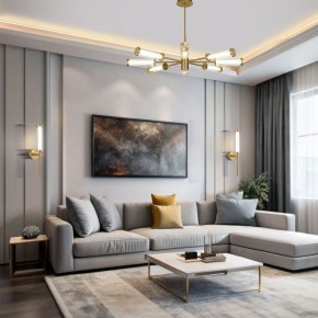 Люстра на штанге Eurosvet Stark 50386 LED латунь в Александровском - alexsandrovskoe.mebel24.online | фото 3