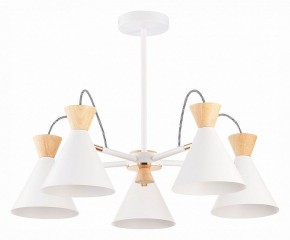 Люстра на штанге EVOLUCE Modica SLE125102-05 в Александровском - alexsandrovskoe.mebel24.online | фото 1