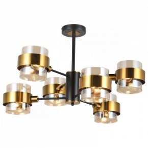 Люстра на штанге Imex MD.51891 MD.51891-6-S-BK+GBR в Александровском - alexsandrovskoe.mebel24.online | фото