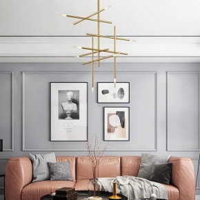 Люстра на штанге Imperiumloft Traverse Gold TRAVERSE01 в Александровском - alexsandrovskoe.mebel24.online | фото 4