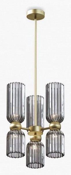 Люстра на штанге Maytoni Antic MOD302PL-06GR в Александровском - alexsandrovskoe.mebel24.online | фото