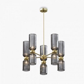 Люстра на штанге Maytoni Antic MOD302PL-10GR в Александровском - alexsandrovskoe.mebel24.online | фото