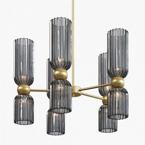 Люстра на штанге Maytoni Antic MOD302PL-10GR в Александровском - alexsandrovskoe.mebel24.online | фото 4