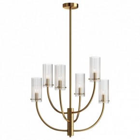 Люстра на штанге Maytoni Arco MOD223PL-06BS в Александровском - alexsandrovskoe.mebel24.online | фото 2