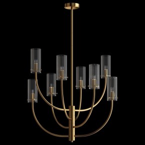 Люстра на штанге Maytoni Arco MOD223PL-08BS в Александровском - alexsandrovskoe.mebel24.online | фото 2