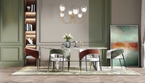 Люстра на штанге Maytoni Aura MOD016PL-06BS в Александровском - alexsandrovskoe.mebel24.online | фото 3
