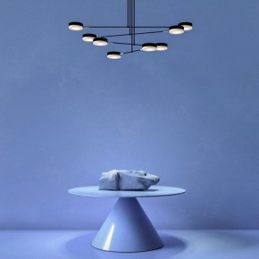 Люстра на штанге Maytoni Fad MOD070PL-L48B3K в Александровском - alexsandrovskoe.mebel24.online | фото 6