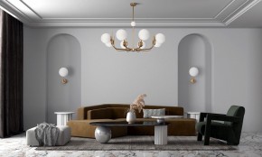 Люстра на штанге Maytoni Rendez-vous MOD109PL-08BS в Александровском - alexsandrovskoe.mebel24.online | фото 2
