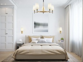 Люстра на штанге Maytoni Zaragoza H001CL-05BS в Александровском - alexsandrovskoe.mebel24.online | фото 4