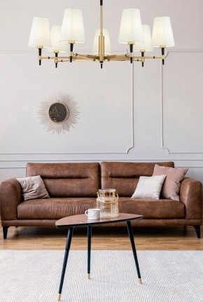 Люстра на штанге Maytoni Zaragoza H001CL-07BS в Александровском - alexsandrovskoe.mebel24.online | фото 5