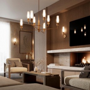 Люстра на штанге Odeon Light Lolla 6625/8 в Александровском - alexsandrovskoe.mebel24.online | фото 4