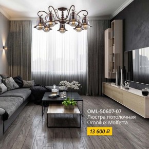 Люстра на штанге Omnilux Molfetta OML-50607-07 в Александровском - alexsandrovskoe.mebel24.online | фото 2