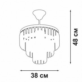 Люстра на штанге Vitaluce V5825 V5825-8/4PL в Александровском - alexsandrovskoe.mebel24.online | фото 2