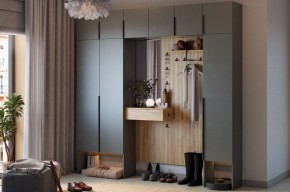 МЕБЕЛЬСОН К11 Прихожая (графит) в Александровском - alexsandrovskoe.mebel24.online | фото
