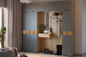 МЕБЕЛЬСОН К12 Прихожая (графит) в Александровском - alexsandrovskoe.mebel24.online | фото