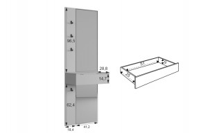 МЕБЕЛЬСОН К32 Прихожая в Александровском - alexsandrovskoe.mebel24.online | фото 15