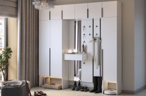 МЕБЕЛЬСОН К32 Прихожая (белое дерево) в Александровском - alexsandrovskoe.mebel24.online | фото