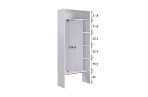 МЕБЕЛЬСОН К6 Прихожая в Александровском - alexsandrovskoe.mebel24.online | фото 5