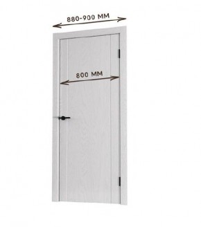 Межкомнатная дверь Bolivar Каньон браун (комплект) 800 в Александровском - alexsandrovskoe.mebel24.online | фото